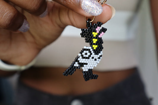 Sussy the Magpie Bag Charm